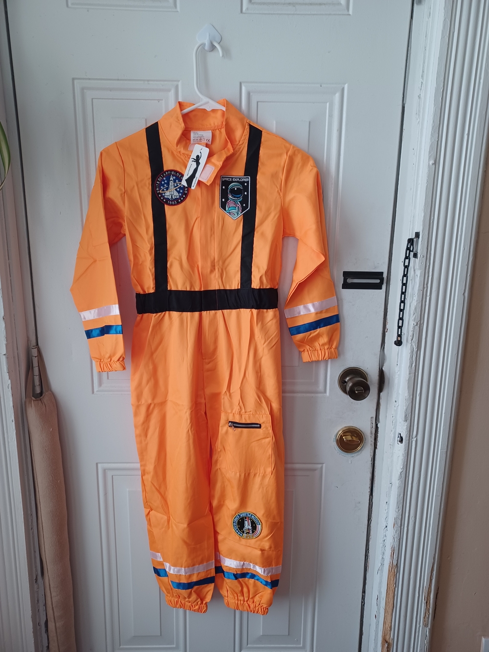 Kids Orange Space Flight Jumpsuit - Kids Bottoms